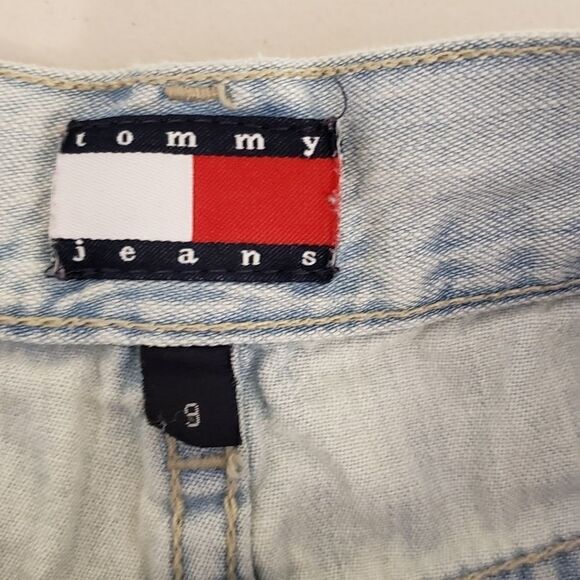 Tommy hilfiger light jean short Shorts Size 9 - Picture 3 of 6